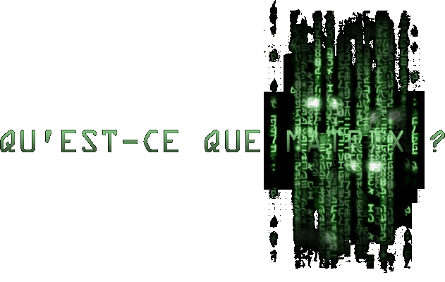 Qu'est-ce que Matrix ?
