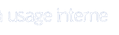 Plans  usage interne